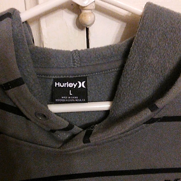 Hurley men's large hoodie (J3) - Picture 2 of 4